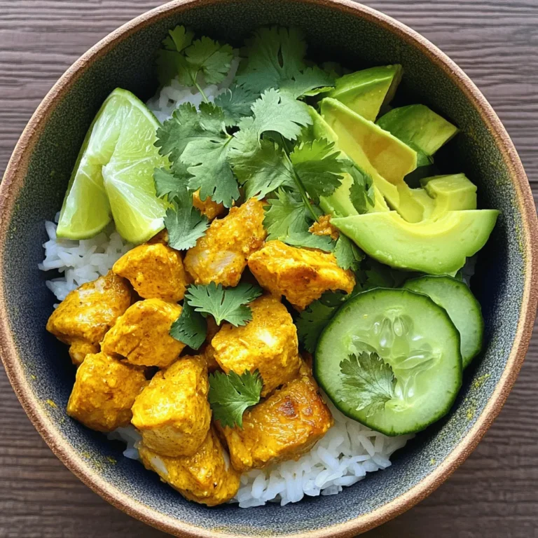 The key to any successful dish lies in its ingredients. For the Coconut Chicken Rice Bowl, each component plays a crucial role in building flavor and texture. Here’s a closer look at the essential ingredients that make this dish unique and delectable.