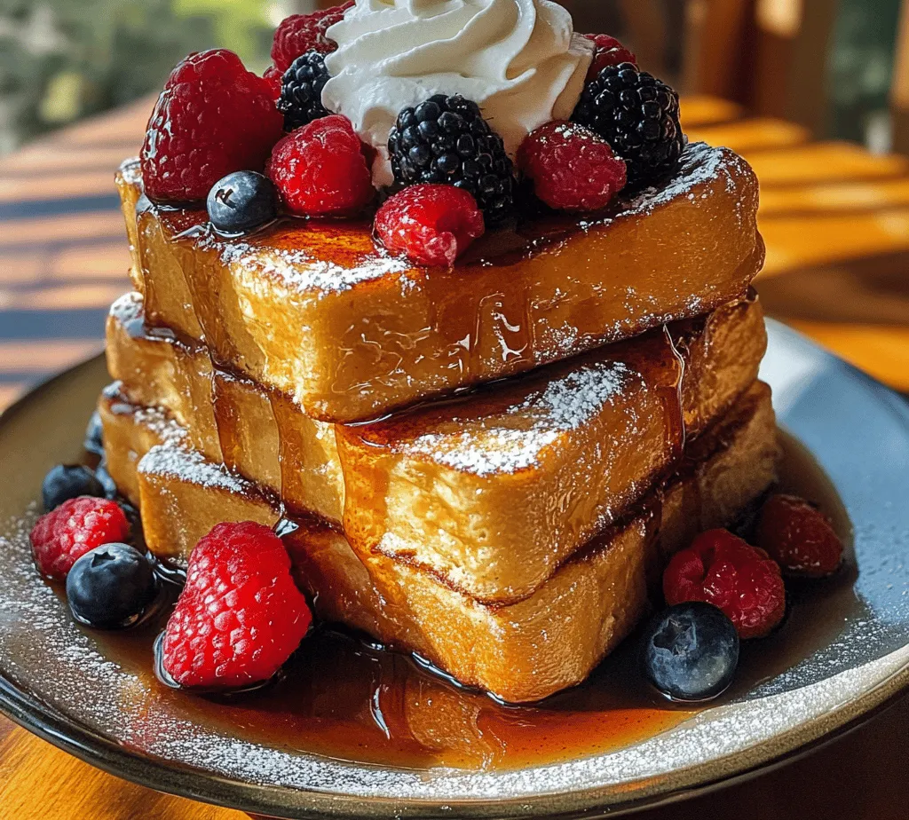 French toast is a cherished breakfast classic, adored by many for its comforting flavors and satisfying texture. This beloved dish transforms humble ingredients into a delightful morning treat that can be enjoyed in various ways. While traditional French toast is already a delicious option, we’re excited to introduce a unique twist: Caramelized French Toast Delight. This variation elevates the typical recipe by caramelizing sugar, adding an irresistible depth of flavor and a crispy texture that will have your taste buds dancing.