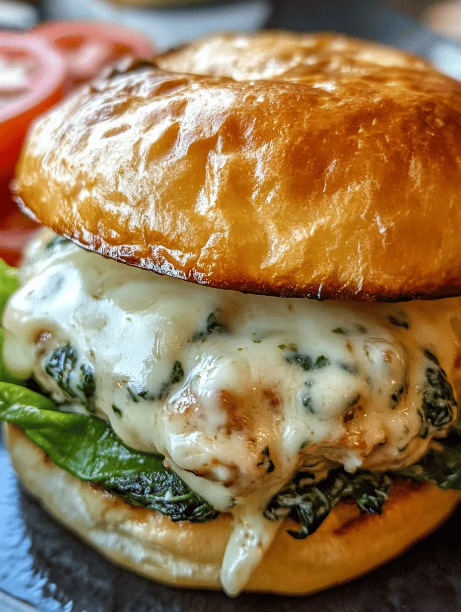 To fully appreciate the Creamy White Cheddar & Spinach Chicken Burgers, let’s delve into the standout ingredients that make this dish not only flavorful but also nutritious.