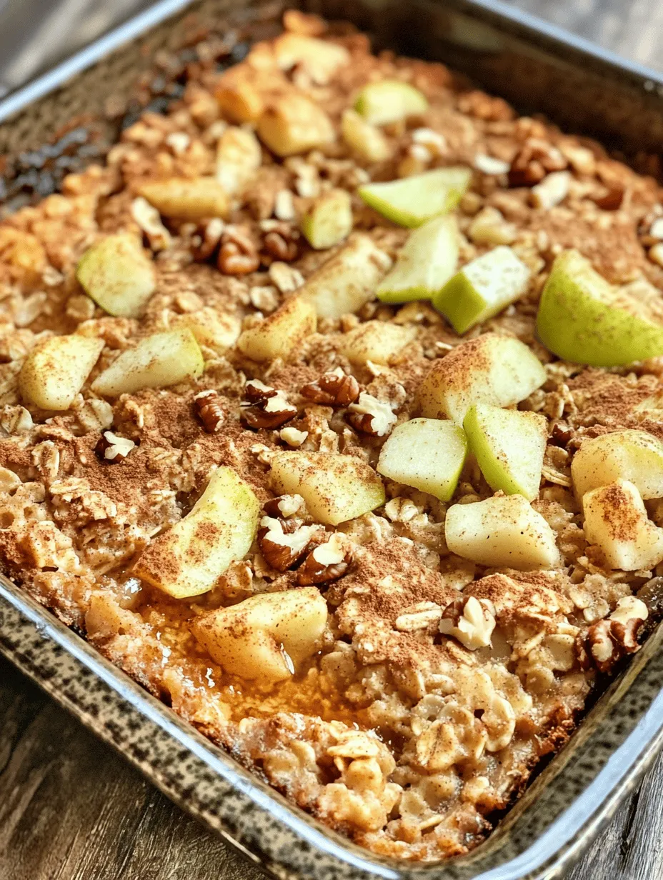 In today’s health-conscious world, finding a breakfast that is both nutritious and delicious can be a challenge. Many of us are balancing busy schedules, work commitments, and family responsibilities, making it difficult to prioritize wholesome meals in the morning. Enter the Irresistible Healthy Apple Oatmeal Breakfast Bake—a perfect solution for busy mornings, meal prep, or a delightful family brunch. This dish is not just a breakfast option; it’s a delightful way to start your day filled with the warmth of cinnamon and the natural sweetness of baked apples.