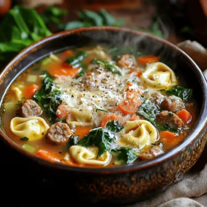 In the realm of comforting meals, few dishes can match the warmth and satisfaction of a hearty soup. The Hearty Sausage Tortellini Soup is not just a dish; it’s an experience that brings family and friends together, warming both the stomach and the soul. With its rich flavors and nourishing ingredients, this soup is perfect for chilly evenings or any time you crave something cozy. Whether you're looking to impress guests at a dinner party or simply enjoy a meal with your loved ones, this soup will undoubtedly win hearts and bellies alike.