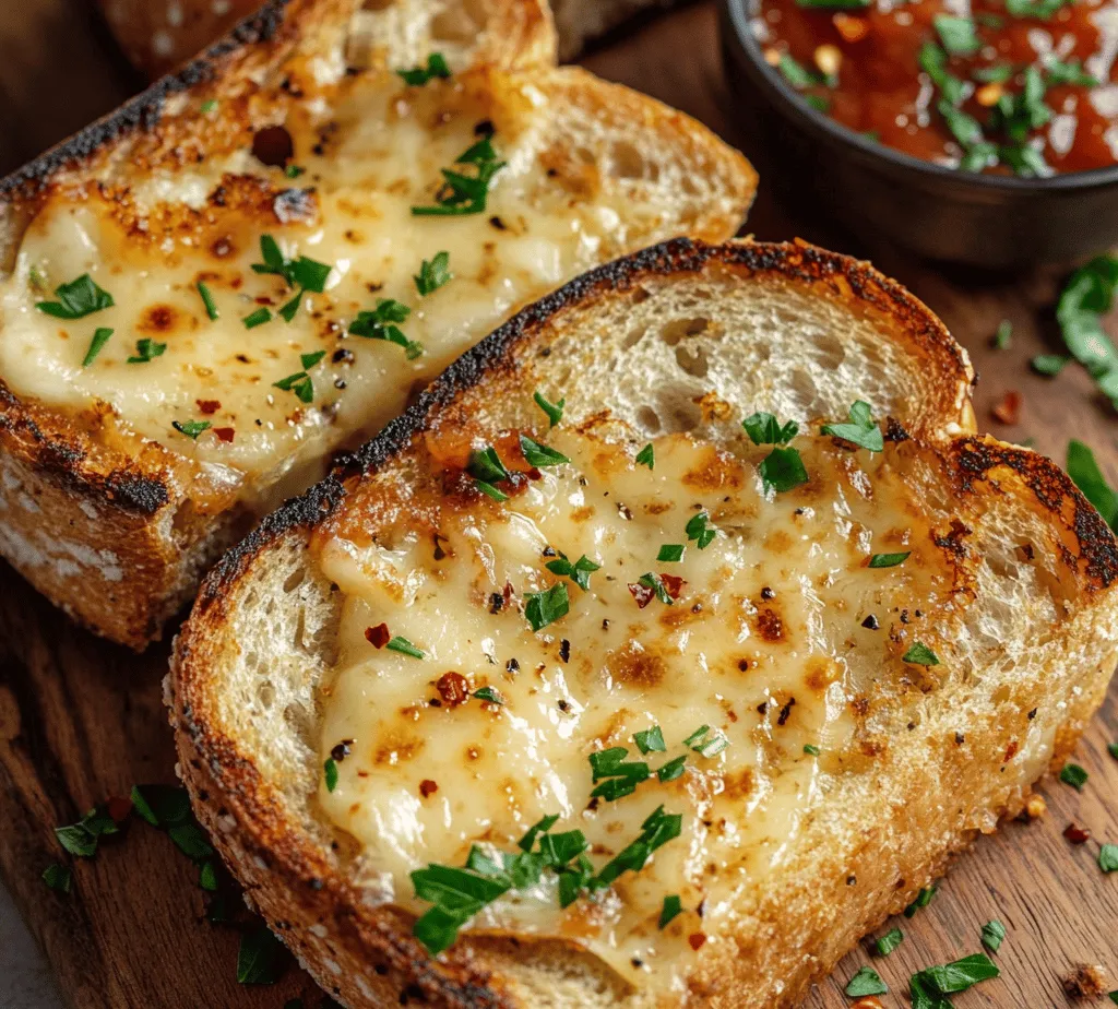 Grilled cheese sandwiches have long been a staple in kitchens around the world, celebrated for their comforting taste and simplicity. Whether enjoyed as a quick lunch or a late-night snack, the classic combination of crispy, buttery bread and melted cheese is hard to resist. However, what if we told you there’s a way to elevate this beloved dish to new heights? Introducing the Garlic Bread Grilled Cheese Delight—a mouthwatering twist that marries the irresistible flavors of garlic bread with the gooey goodness of grilled cheese.