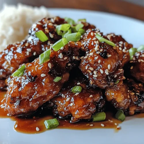 Chinese cuisine has captivated taste buds around the world, known for its rich flavors, vibrant colors, and diverse dishes. Among the many delectable options, Crispy Chinese Honey Garlic Chicken stands out as a delightful favorite. This dish perfectly encapsulates the essence of Chinese cooking, offering a harmonious balance of sweet, savory, and umami flavors that can tantalize anyone's palate. Whether you're a seasoned home cook or a culinary novice, you’ll find this recipe easy to follow and rewarding to serve.