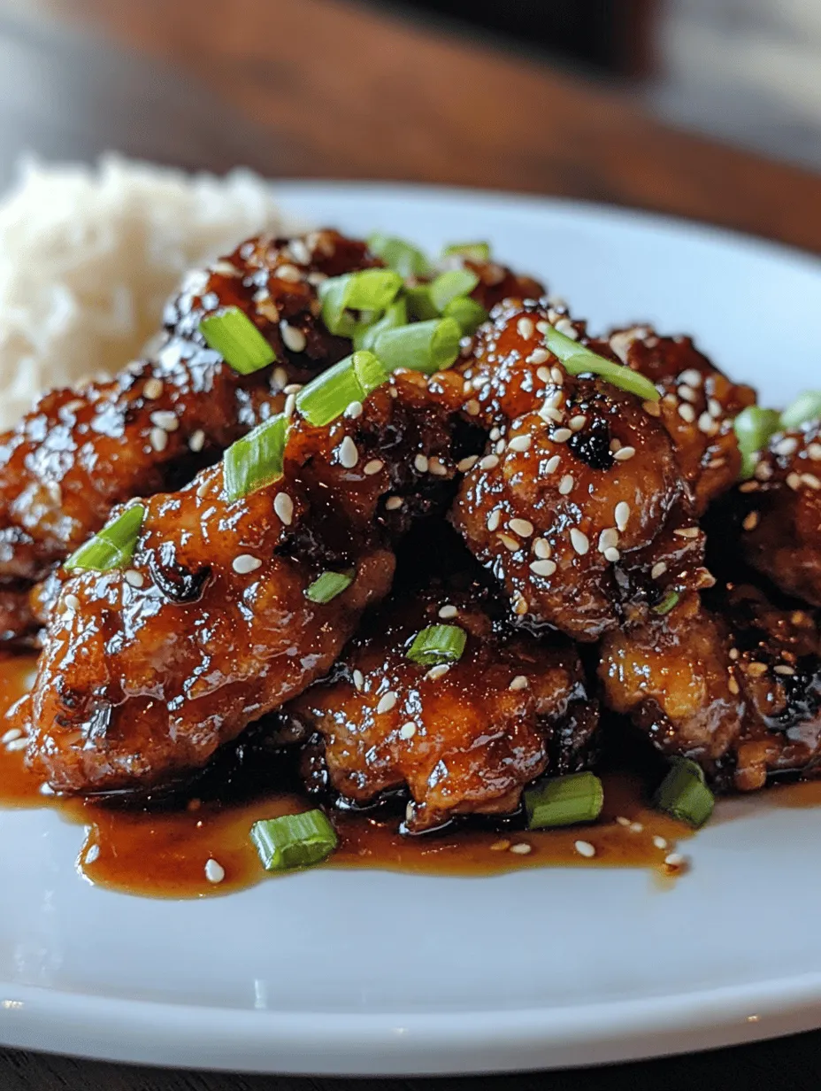Chinese cuisine has captivated taste buds around the world, known for its rich flavors, vibrant colors, and diverse dishes. Among the many delectable options, Crispy Chinese Honey Garlic Chicken stands out as a delightful favorite. This dish perfectly encapsulates the essence of Chinese cooking, offering a harmonious balance of sweet, savory, and umami flavors that can tantalize anyone's palate. Whether you're a seasoned home cook or a culinary novice, you’ll find this recipe easy to follow and rewarding to serve.