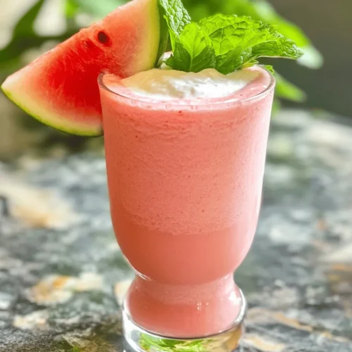 Smoothies have taken the health-conscious world by storm, becoming a staple for breakfast, snacks, or post-workout refreshments. Their vibrant colors and delicious flavors make them not only visually appealing but also packed with nutrients that support a healthy lifestyle. Among the myriad of smoothie options, the Refreshing Watermelon Smoothie stands out as a quintessential summer drink. With its juicy, hydrating profile, it perfectly encapsulates the essence of warm weather and outdoor fun.