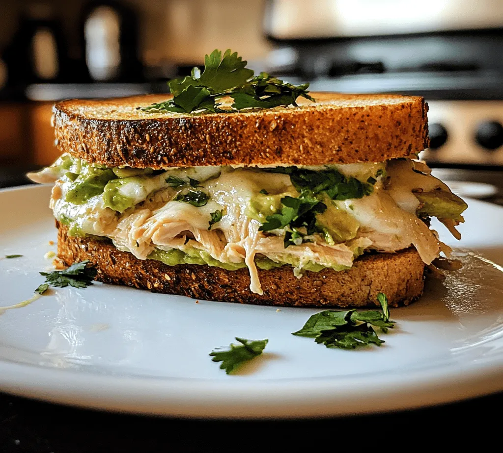 When it comes to crafting a balanced meal, understanding the nutritional benefits of each ingredient is key. The Chicken Avocado Melt Sandwich boasts several components that contribute to a nutritious profile.