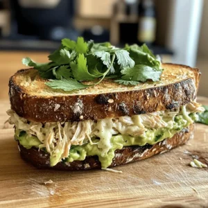 When it comes to crafting a balanced meal, understanding the nutritional benefits of each ingredient is key. The Chicken Avocado Melt Sandwich boasts several components that contribute to a nutritious profile.