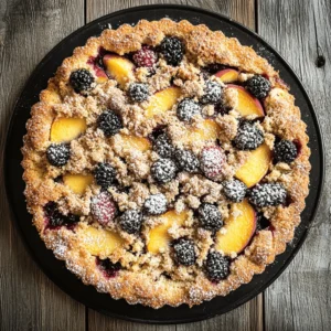 Before we embark on the baking journey, it's essential to understand the role each ingredient plays in crafting the Peach Blackberry Bliss Coffee Cake. Each component contributes not only to the taste but also to the cake's overall texture and structure, elevating it from a simple dessert to a memorable masterpiece.