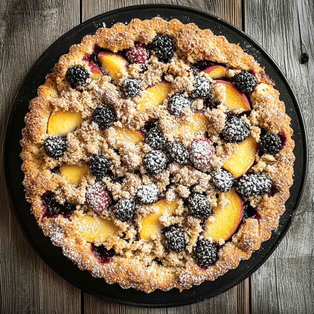 Before we embark on the baking journey, it's essential to understand the role each ingredient plays in crafting the Peach Blackberry Bliss Coffee Cake. Each component contributes not only to the taste but also to the cake's overall texture and structure, elevating it from a simple dessert to a memorable masterpiece.
