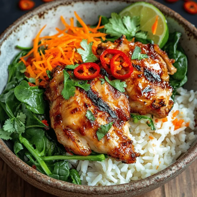 If you're on the hunt for a dish that combines comfort, nutrition, and an explosion of flavors, the Coconut Chicken Rice Bowl is a perfect choice. This delightful meal features tender marinated chicken served over aromatic jasmine rice infused with rich coconut milk. It has become a staple for many home cooks looking to bring a taste of tropical paradise to their dining tables.