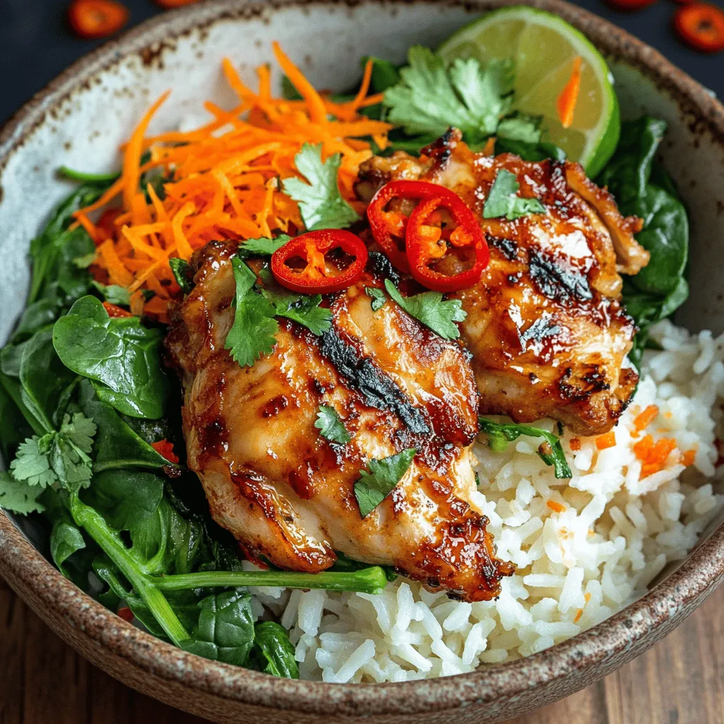If you're on the hunt for a dish that combines comfort, nutrition, and an explosion of flavors, the Coconut Chicken Rice Bowl is a perfect choice. This delightful meal features tender marinated chicken served over aromatic jasmine rice infused with rich coconut milk. It has become a staple for many home cooks looking to bring a taste of tropical paradise to their dining tables.
