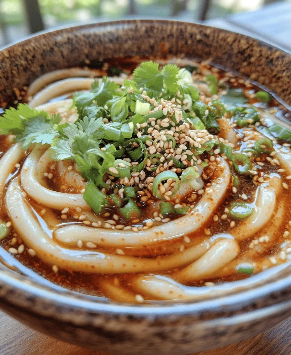 To create the perfect bowl of 10-Minute Chili Oil Udon Noodles, it's essential to understand the core ingredients that make this dish so special. Below, we take a closer look at each component and its significance.