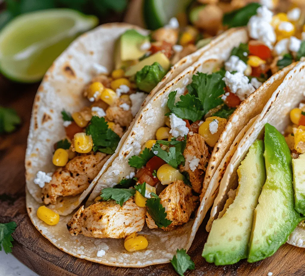 Tacos have long held a special place in the hearts and stomachs of food enthusiasts around the world, and when you introduce a delightful fusion of flavors inspired by traditional street food, you create something truly extraordinary. Enter Crazy Good Street Corn Chicken Tacos, a dish that not only satisfies taco lovers but also appeals to anyone seeking a quick, flavorful meal. This recipe combines the best elements of classic Mexican street corn—elote—with tender, marinated chicken, resulting in a vibrant and mouth-watering taco that will have you coming back for seconds.