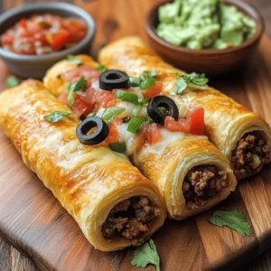 If you're searching for a quick and satisfying meal that pleases both kids and adults, look no further than Cheesy Taco Sticks. This recipe brings together the beloved flavors of tacos with the delightful, gooey goodness of cheese, all wrapped in a convenient crescent roll. Perfect for busy weeknights, casual get-togethers, or even game day, Cheesy Taco Sticks are the ultimate comfort food that can be enjoyed in a variety of settings.