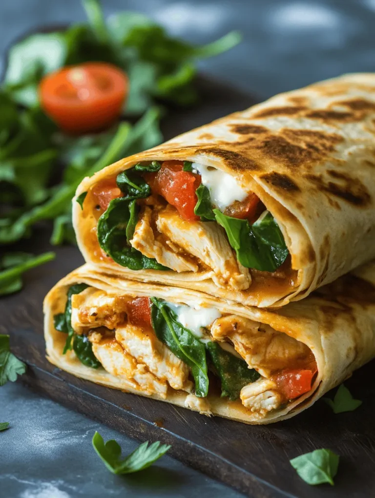 To create the perfect Cheesy Garlic Chicken Wraps, it’s essential to understand the role each ingredient plays in building flavor and texture. Let’s take a closer look at the key components of this mouthwatering dish: