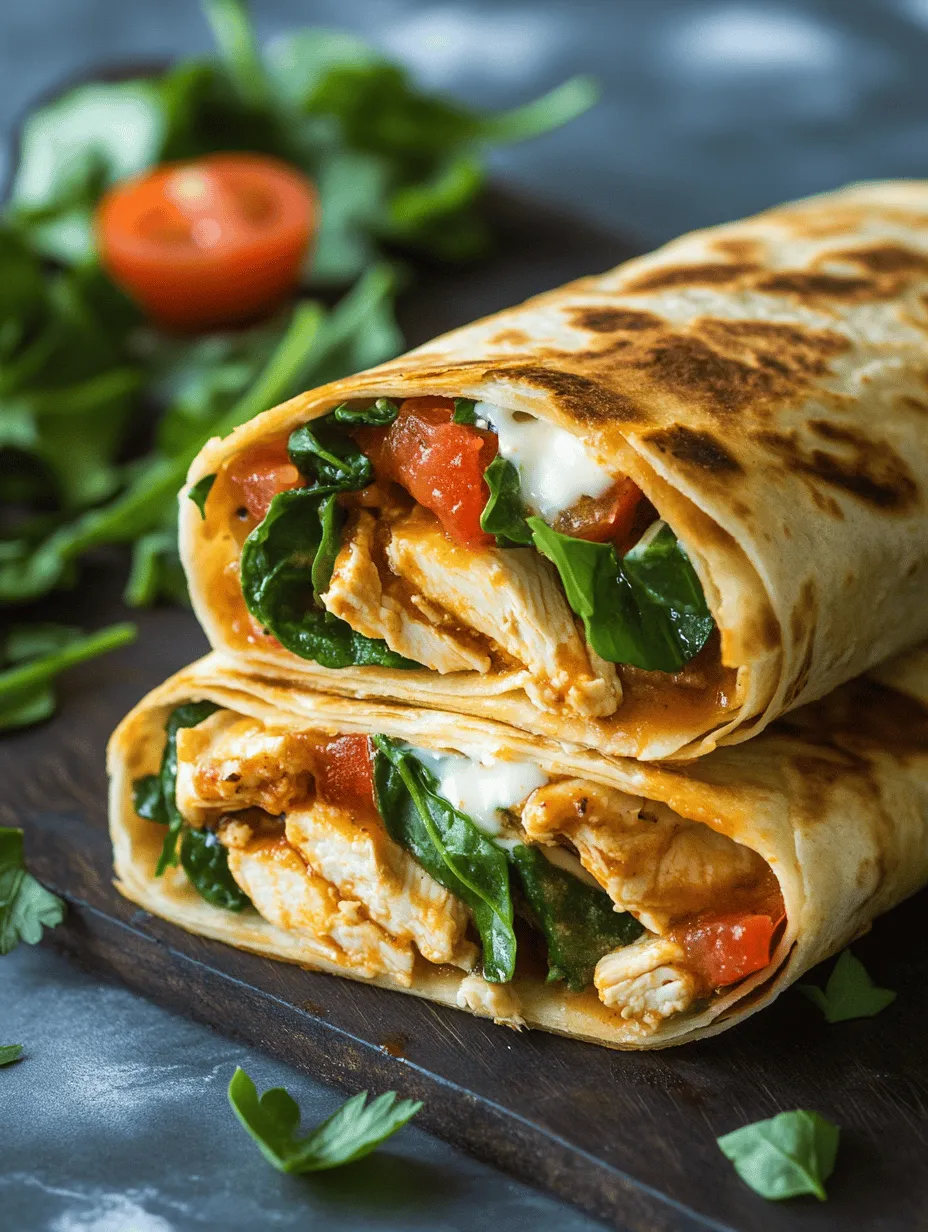 To create the perfect Cheesy Garlic Chicken Wraps, it’s essential to understand the role each ingredient plays in building flavor and texture. Let’s take a closer look at the key components of this mouthwatering dish: