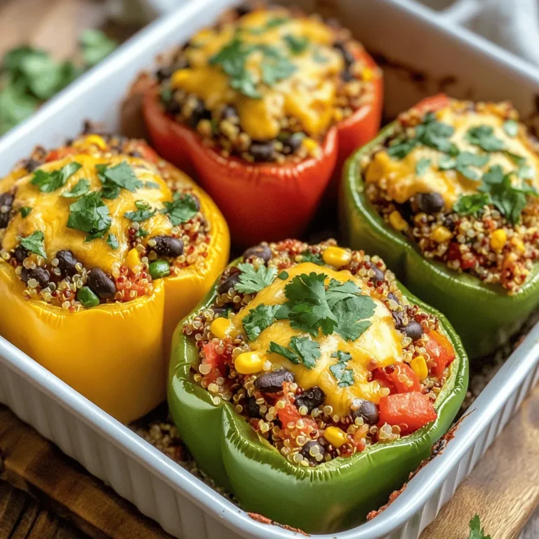 To create the perfect stuffed bell peppers, it’s essential to understand the ingredients that contribute to their taste and health benefits. Each component plays a crucial role, making the dish not only scrumptious but also nutritionally balanced.