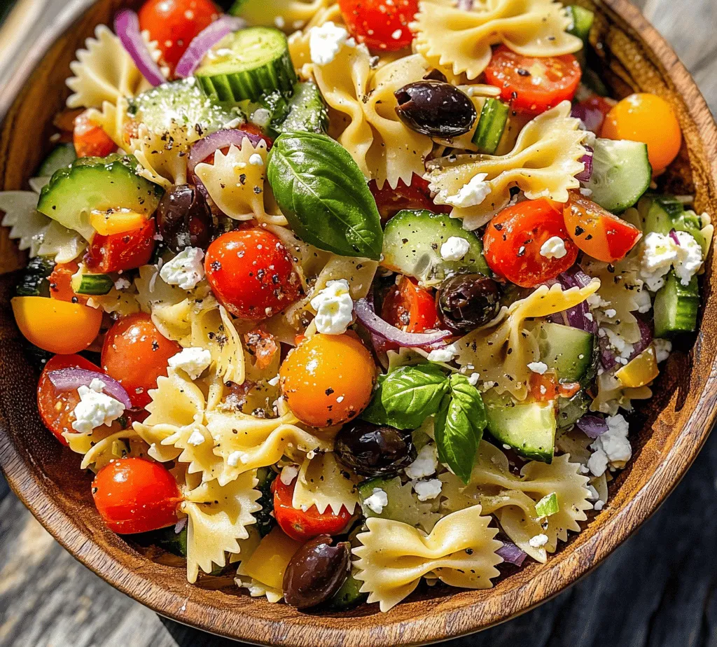 Pasta salads have long been a beloved staple in kitchens around the world, celebrated for their versatility and ability to cater to various tastes and dietary needs. Whether served at summer barbecues, potlucks, or simply enjoyed as a fresh lunch option, pasta salads offer a delightful combination of flavors, textures, and colors that can brighten any table. Among the myriad of pasta salad variations, the Bow Tie Bliss Pasta Salad stands out as a vibrant, nutritious choice that is as pleasing to the eye as it is to the palate.