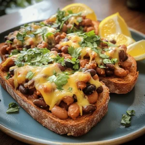 Cheesy Masala Beans on Toast is a delightful dish that marries the rich, spicy essence of Indian cuisine with the comforting familiarity of Western toast. This fusion recipe is not just another meal; it's a versatile option perfect for various occasions, whether you need a quick breakfast, a filling lunch, or a satisfying snack. The combination of creamy, cheesy beans layered on crispy toast creates a culinary experience that is both indulgent and nourishing.