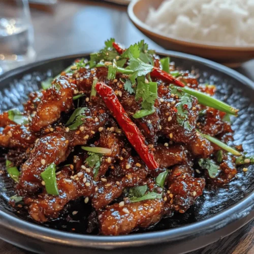To create the perfect Sizzling Crispy Chilli Beef, it's essential to understand the key ingredients that contribute to its signature flavor and texture.