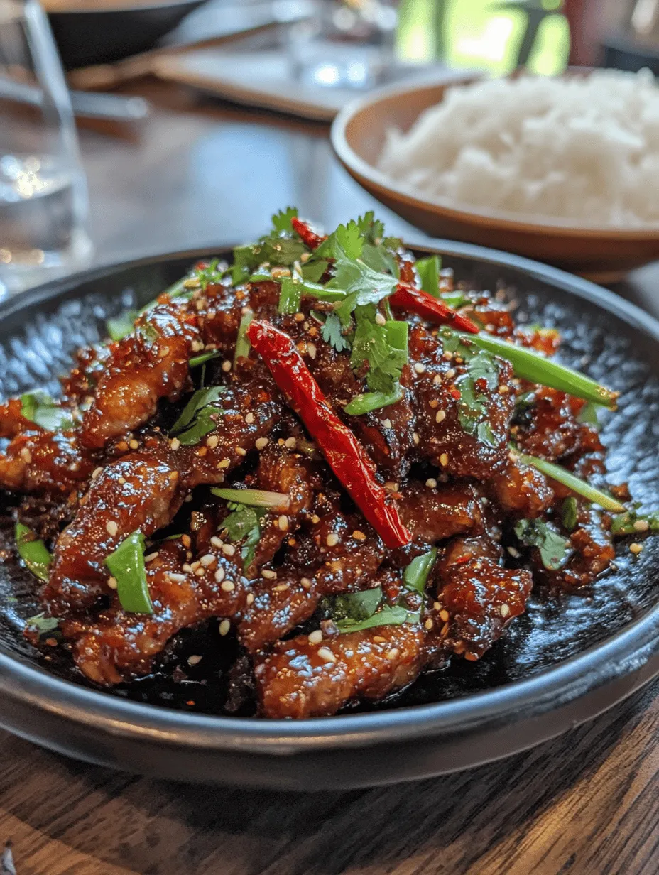 To create the perfect Sizzling Crispy Chilli Beef, it's essential to understand the key ingredients that contribute to its signature flavor and texture.