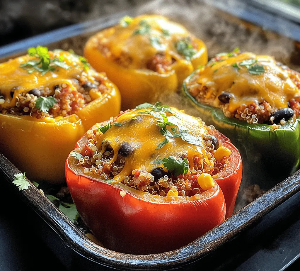 To create your flavor-packed stuffed bell peppers, let’s take a closer look at the core ingredients that contribute to this delightful dish. Each component plays a crucial role in enhancing both the flavor and nutrition of the meal.
