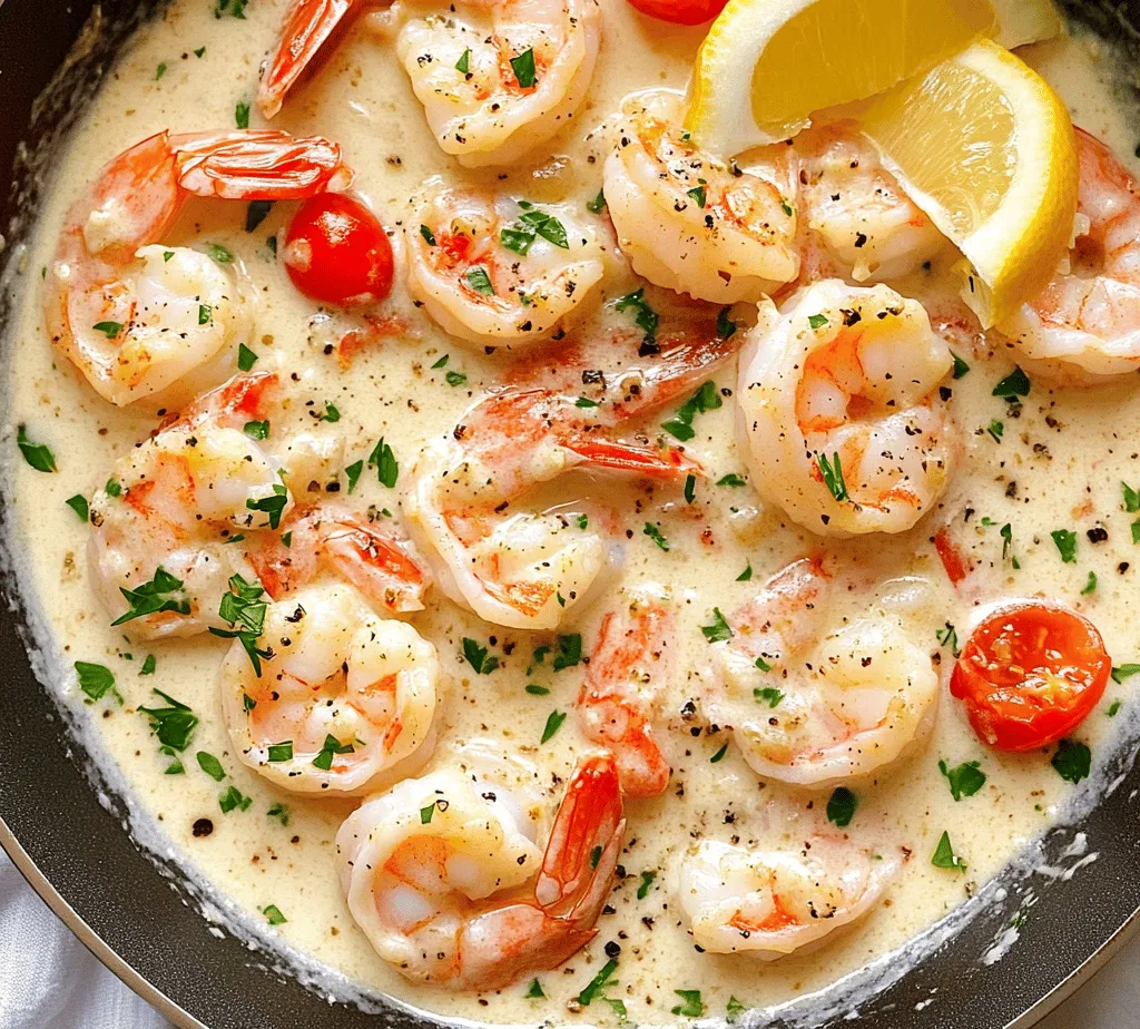 If you're looking for a dish that combines rich flavors with a creamy texture, look no further than Easy Creamy Garlic Shrimp. This delightful seafood dish is not only indulgent but also incredibly quick and easy to prepare, making it perfect for busy weeknight dinners or a special occasion. In just under 15 minutes, you can serve up a plate of succulent shrimp swimming in a luscious garlic cream sauce that will impress your family and friends alike.