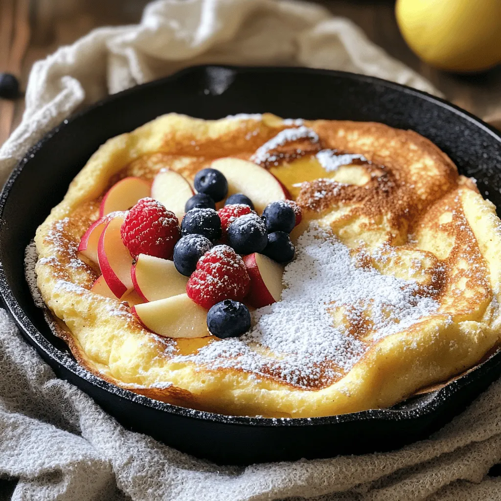 When it comes to breakfast, few dishes capture the hearts—and stomachs—of people as beautifully as pancakes. Among the myriad variations, German pancakes stand out with their unique preparation and texture. Fluffy, airy, and slightly custardy, these baked delights are a wonderful departure from the traditional flapjacks we all know and love. The Fluffy Baked German Pancake Delight elevates this beloved breakfast staple into a dish that is not only delightful to eat but also a feast for the eyes when served.