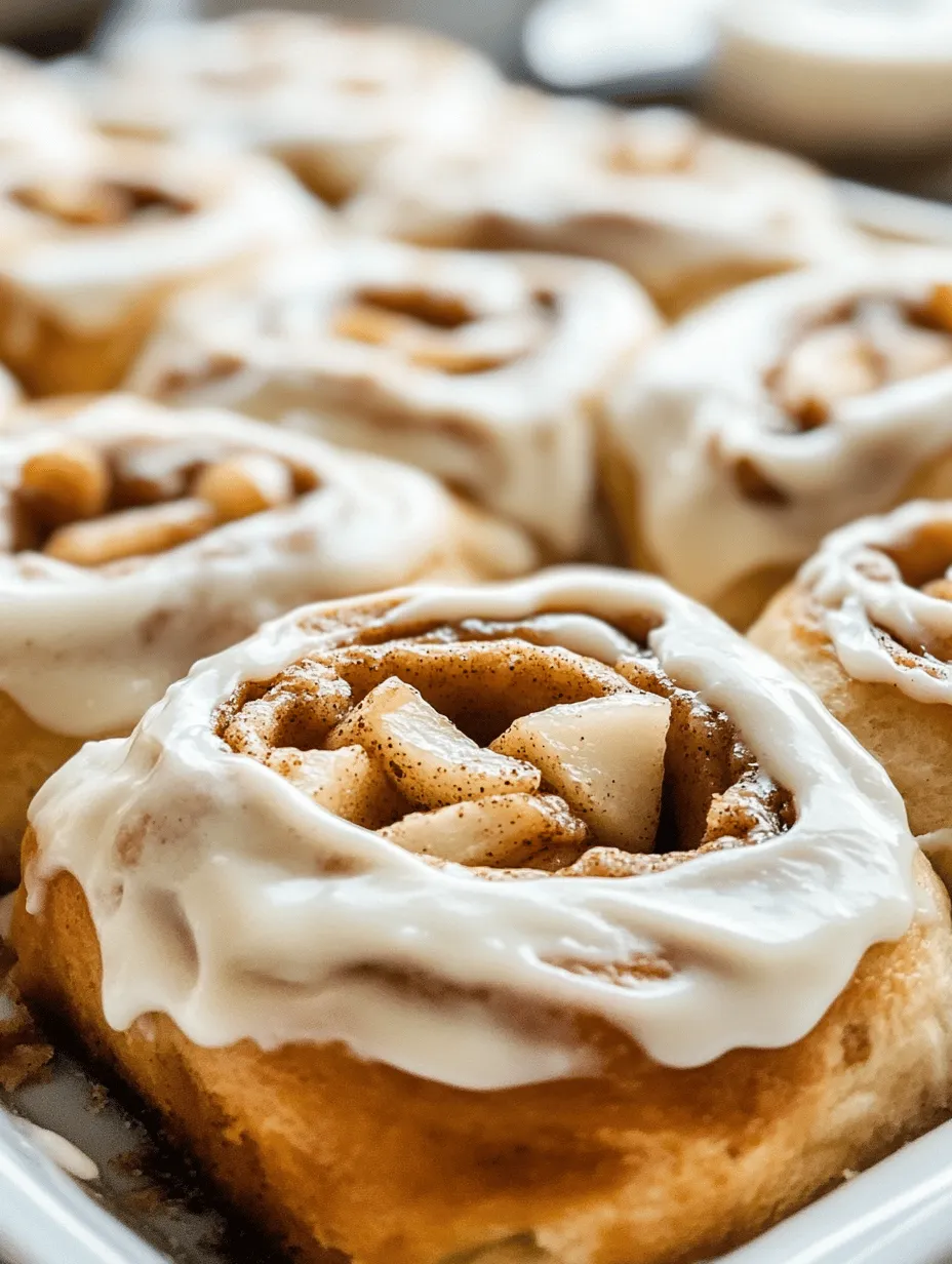 There's something undeniably comforting about homemade cinnamon rolls, an indulgent treat that combines warm, pillowy dough with the fragrant aromas of cinnamon and sugar. This classic breakfast item has captured the hearts of many, becoming a beloved staple in kitchens across the globe. However, when you elevate this traditional recipe with the addition of fresh apples and a luscious cream cheese frosting, you create a dessert that is not only irresistible but also bursting with flavor.