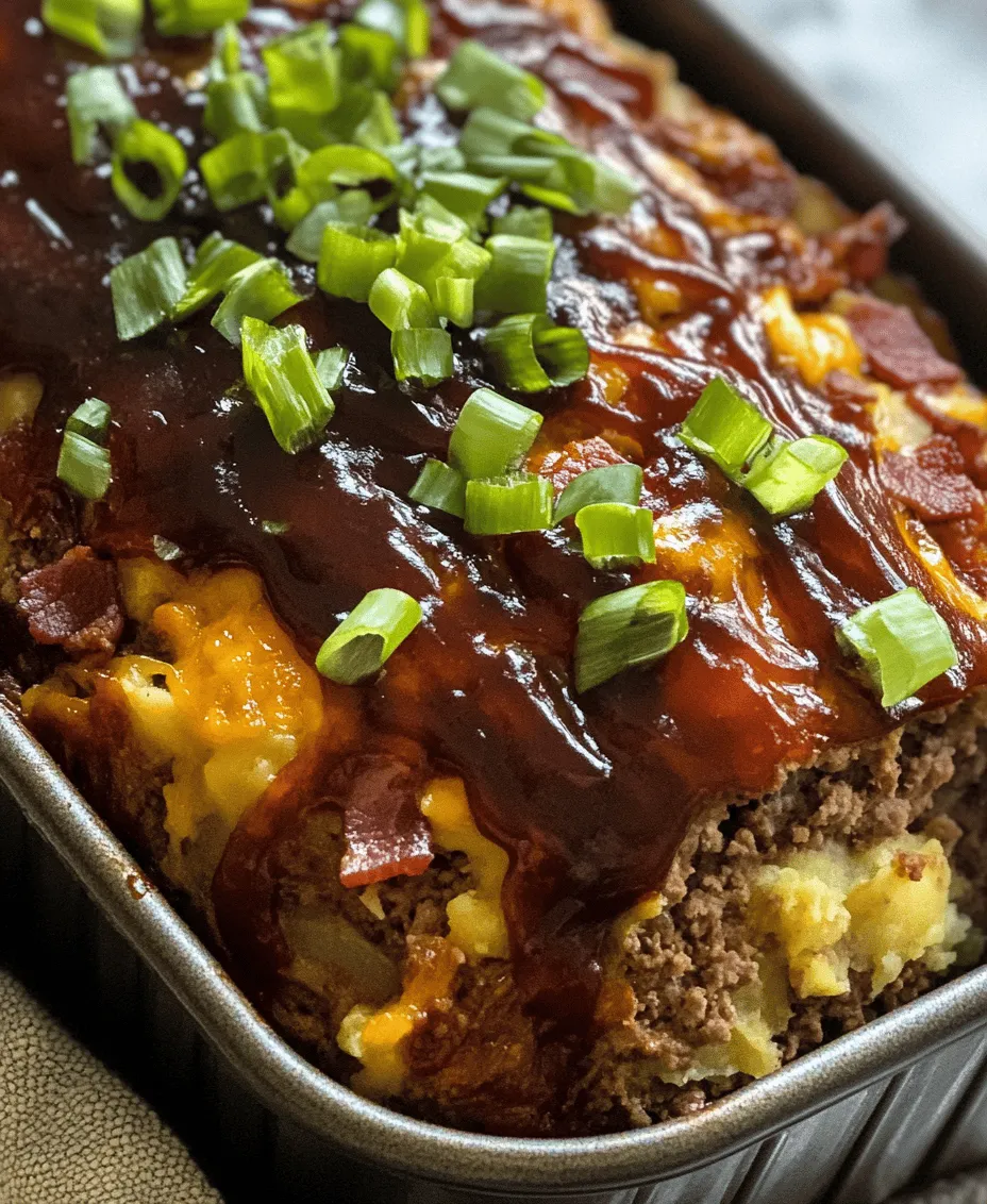 Meatloaf is an enduring classic—a quintessential comfort food that evokes memories of family dinners and cozy evenings at home. This dish has transcended generations, evolving from its humble beginnings into a canvas for culinary creativity. The traditional meatloaf recipe typically features ground meat, breadcrumbs, and a medley of seasonings, but what if we could enhance this beloved dish with vibrant flavors and textures? Enter the Ultimate Loaded Potato Meatloaf, a delightful twist that combines the heartiness of meatloaf with the comforting essence of loaded baked potatoes.