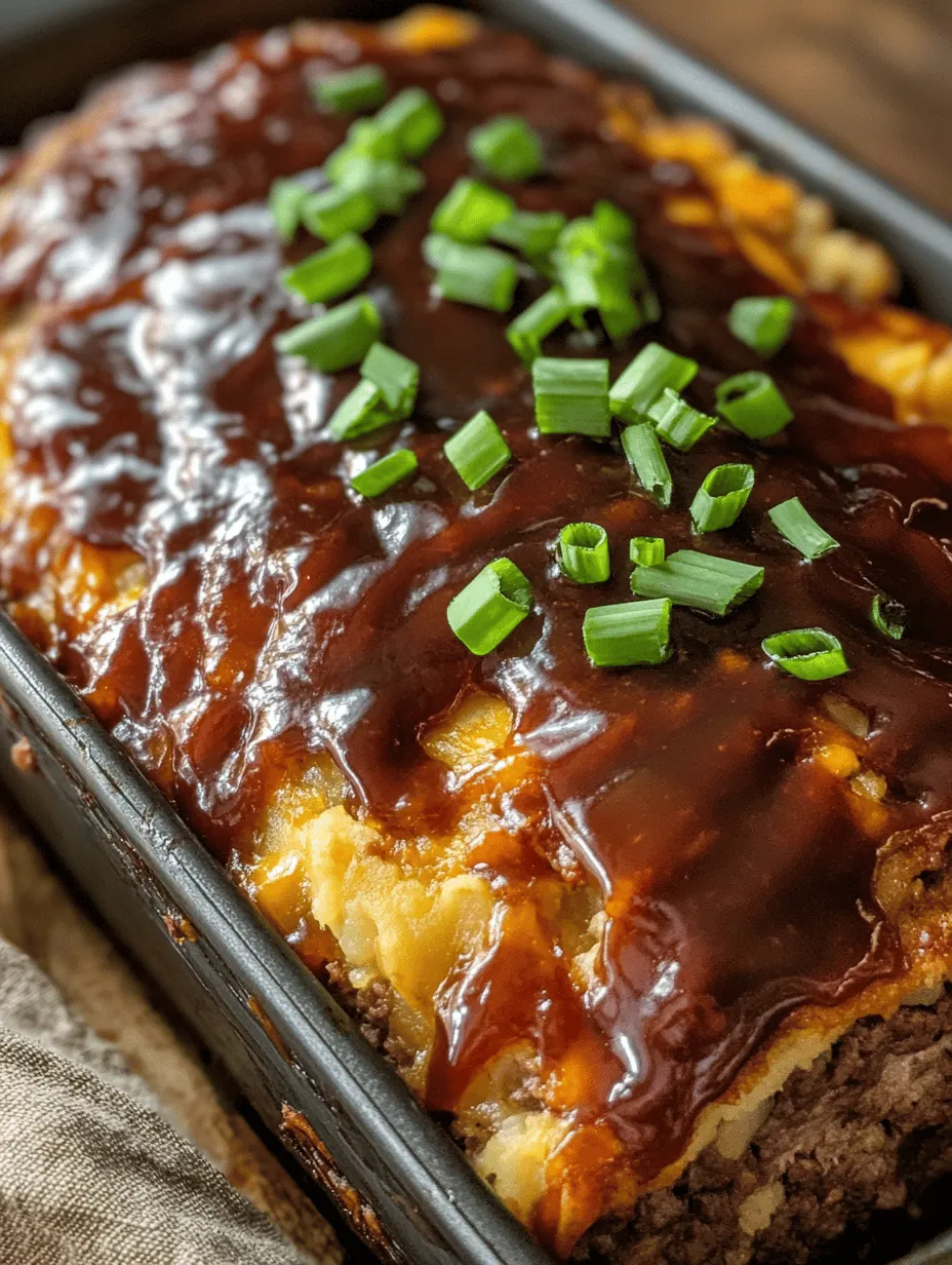 Meatloaf is an enduring classic—a quintessential comfort food that evokes memories of family dinners and cozy evenings at home. This dish has transcended generations, evolving from its humble beginnings into a canvas for culinary creativity. The traditional meatloaf recipe typically features ground meat, breadcrumbs, and a medley of seasonings, but what if we could enhance this beloved dish with vibrant flavors and textures? Enter the Ultimate Loaded Potato Meatloaf, a delightful twist that combines the heartiness of meatloaf with the comforting essence of loaded baked potatoes.