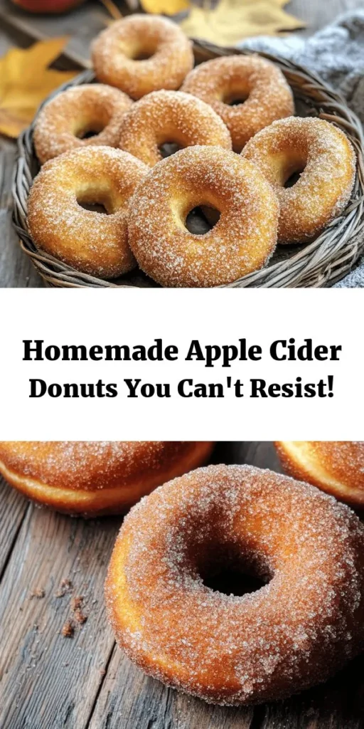 Delight your taste buds with these irresistible apple cider donuts! With a perfect blend of apple cider, warm spices, and a cinnamon-sugar coating, these baked treats are not only delicious but also easy to make at home. Ideal for fall gatherings or a sweet snack any time of the year, this recipe combines whole wheat flour for a touch of healthiness. Enjoy them warm, or store for later, but good luck keeping them around!