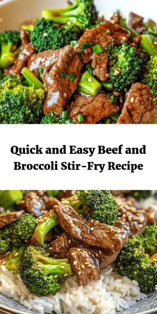 Elevate your dinner game with this quick and flavorful Wok-Seared Chinese Beef and Broccoli! With tender flank steak and vibrant broccoli florets tossed in a savory homemade sauce, this dish is not only nutritious but also incredibly satisfying. Perfect for a weeknight meal or an impressive dish for guests. Serve it over rice or noodles for a complete feast. Get ready to enjoy a taste of authentic Chinese cuisine right at home!